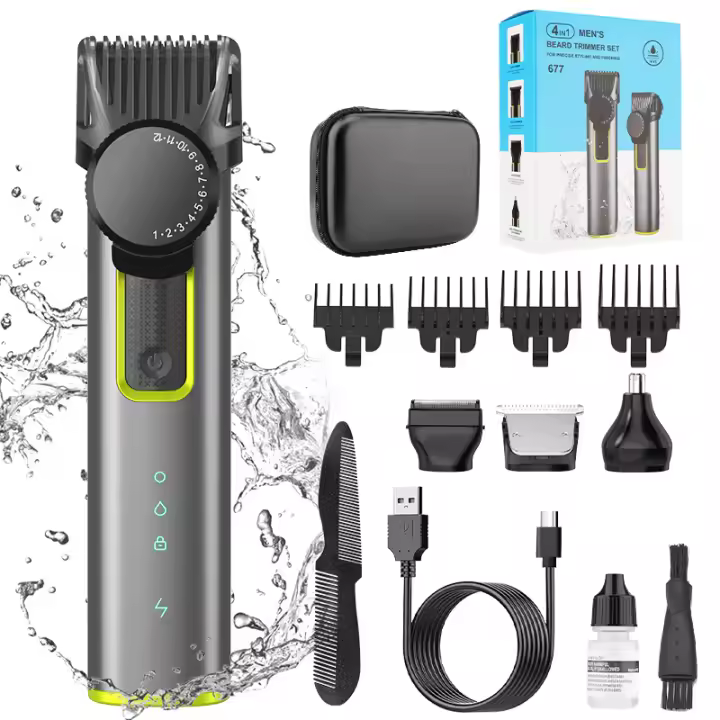 Corte de pelo eléctrico universal, maquinilla de afeitar, dispositivo para el pelo de la nariz, maquinilla de afeitar eléctrica para cortar el pelo - 1