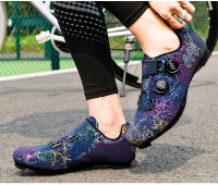 Women Cycling Shoes Road Self-Locking Bicycle Sports Shoes Men MTB Shoes SPD Flat-Bottomed Road Racing Cycling Sports Shoes - details 15