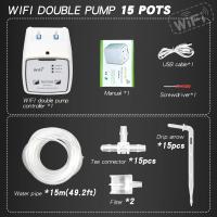 Equipo de riego inteligente WIFI, bomba de doble temporización, sistema de riego por goteo automático, mando a distancia Con APP - details 4