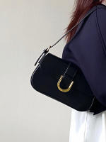 Bolso de Hombro Retro de Alta Gama Estilo Coreano Bolso Cruzado para Mujer con 2 Correas - details 2