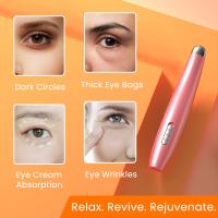 Masajeador de Ojos y Rostro Recargable Herramienta de Masaje Vibrante para Anti-Edad y Circulos Negros Producto de Cuidado de la Piel Absorbente - details 0