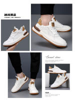 Zapatos de cuero para hombre, zapatos casuales huecos y transpirables de suela gruesa - details 9