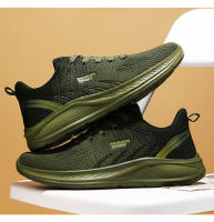 NOVEDAD DE VERANO 2024, zapatos Flyknit de estilo de pareja ligeros y transpirables deportivos negros puros para hombre - details 11