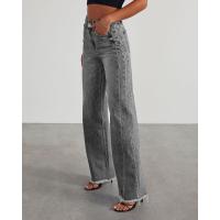 2025 nuevos pantalones anchos de mezclilla para mujer - details 5
