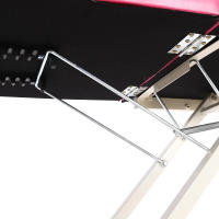 Cama de masaje con taburete, silla reclinable ajustable y plegable para salón de belleza, tatuaje, Spa, 3 secciones - details 6
