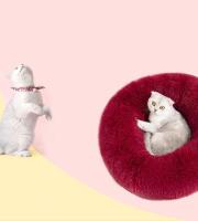 Cojín de Kennel de Peluche Suave Lavable Cama Cálida para Perros y Gatos - details 4