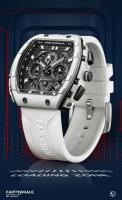Reloj Deportivo de Moda para Hombres Leten Cuarzo Premium Correa de Silicona Impermeable - details 2
