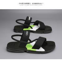 Nuevas sandalias de los hombres con suela de plataforma casual versátil zapatos de playa de los hombres antideslizante desgaste exterior zapatillas geniales - details 9