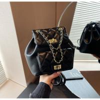 Nuevo Bolso De Estudiante Elegante Y Sencillo, Bandolera Multifunción De Alta Gama, Mochilas De Mujer Con Cadena De Diamantes - details 26