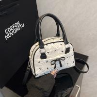 Bolso de bolos con lazo elegante estilo Ins, bolso de hombro con cintas pequeñas y versátiles, bolsos de ocio dulces para mujer y niña - details 9