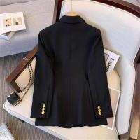 Chaqueta de negocios para mujer, chaqueta de traje, Tops simples de oficina para mujer - details 7