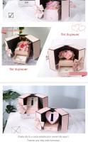 Joyero Rosa eterna de doble apertura, regalo para el día de la madre, cumpleaños y San Valentín, de hija e hijo a mamá - details 3
