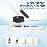 Masajeador de Cuero Cabelludo Eléctrico Aplicador de Aceite de Luz Roja y Azul para Crecimiento del Cabello Peine Anti-caída de Cabello Belleza - details 5