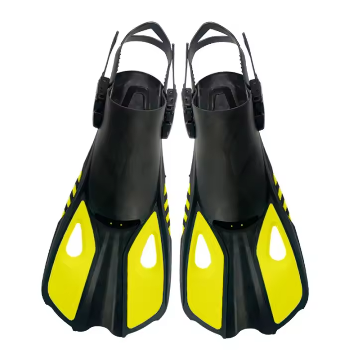 Aletas de buceo ajustables, aletas de entrenamiento de natación, deportes al aire libre, equipo y suministros de snorkel - 1