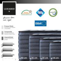 Viscoelastica Dual Caras Diferenciadas Comodidad Media Transpirable Color Gris - details 4