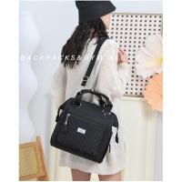 Bolsa de tela impermeable de nailon portátil de gran capacidad bolsa de almuerzo de hilo de bordado para mujer bolsa de hielo bolsa de picnic para salir - details 25
