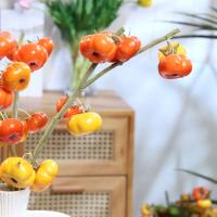 Nuevo adorno de espuma de rama de calabaza Artificial Multicolor, accesorios para fotos de fruta de imitación, regalo de rama de calabaza de simulación - details 7