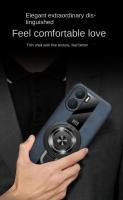 Funda de lujo para Xiaomi Poco X7/Poco X7 Pro Soporte de anillo, protección de lente de cámara, piel de oveja, vidrio resistente a golpes - details 8