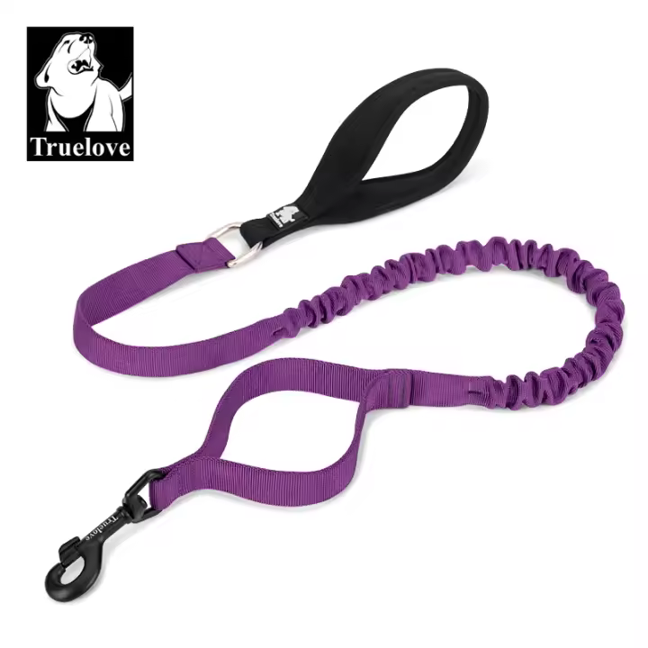 Truelove cinturón flexible para perros, absorción de impactos a prueba de explosiones, cuerda elástica, control grande, muy resistente, TLL2281 - 1