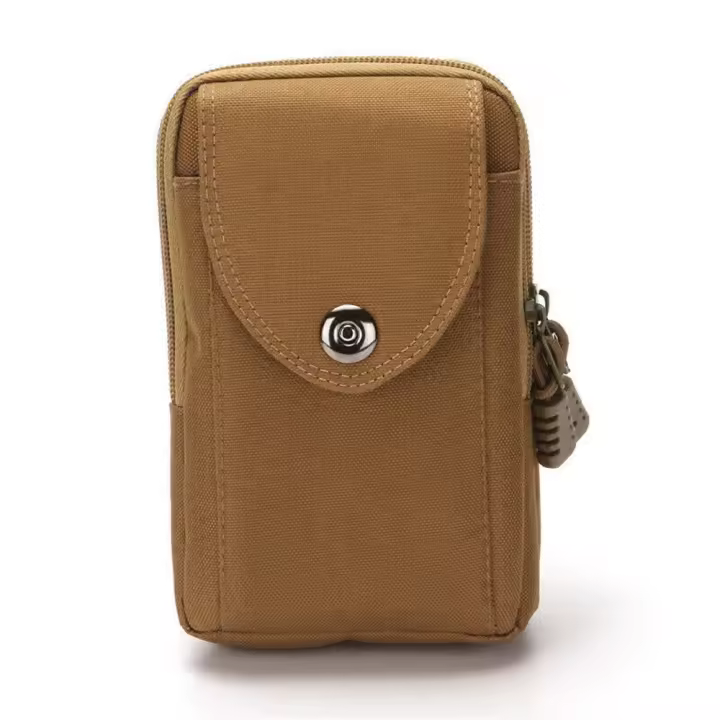 Bolsa de teléfono móvil informal de viaje al aire libre, riñonera táctica, paquete deportivo - 1