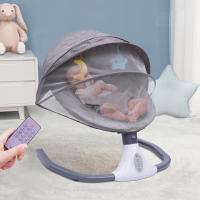 Balancín eléctrico para bebé, columpio con música y asiento, incluye juguete, Control remoto, mosquitera extraíble y dosel, para 0 ~ 18 meses - details 0