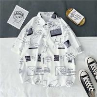 Camisas Casuales de Verano para Hombres Moda Urbana con Estampados de Dibujos Animados Hawaiian - details 6