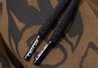 Sudadera con capucha cálida para hombre con estampado de letras y hombros esenciales holgada de diseñador de moda de lana de zorro plateado de diciembre - details 9