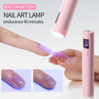 LULAA-Mini linterna Led Uv portátil profesional, herramientas de arte de uñas, Gel para lámpara de secado de uñas - details 1