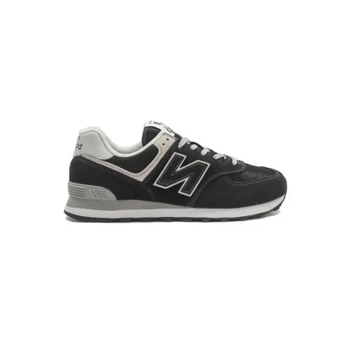 LETEN Authentic NB 574 negro oscuro/azul blanco hombres mujeres zapatillas pegatinas de pared - 1