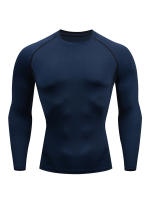 Quick Dry Men's Compression Shirt for Athletic Workouts - Long Sleeve Base-Layer Top with Moisture-Wicking Benefits - details 3