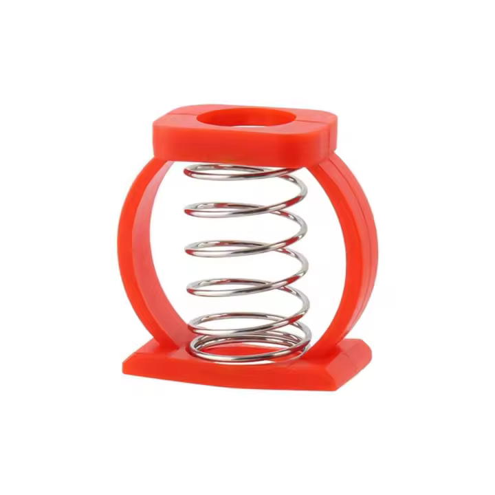 Abrazadera de bisagra de resorte para bicicleta con hebilla C, abrazadera de bisagra de resorte, Clip de bisagra de bicicleta plegable, fijación de resorte, giro fácil y libre - 1