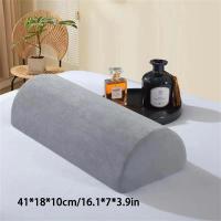 Almohada de media luna para rodilla, soporte para tobillo y rodilla, elevación de espalda, Lumbar, alivio del dolor, relleno de espuma viscoelástica de calidad - details 7