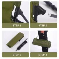 Silla plegable ultraligera para acampada, Playa y viajes por carretera, aleación de aluminio duradera, portátil y cómoda - details 4