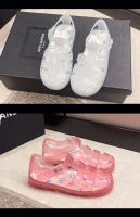 Nuevos zapatos de gelatina romana para niños, zapatos con agujero en la cabeza, zapatos de playa para vadear para niñas - details 32