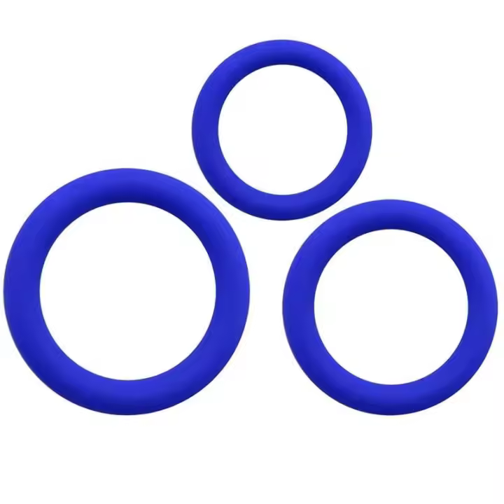 3 uds hombre manga silicona retrasar la eyaculación juguetes anillo productos para adultos juguete sexual para hombres masturbarse - 1