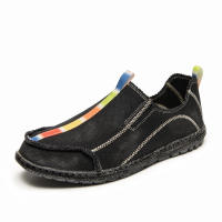 Zapatos de lona informales para hombre, mocasines transpirables, suaves y cómodos, antideslizantes, sin cordones, para conducir - details 9