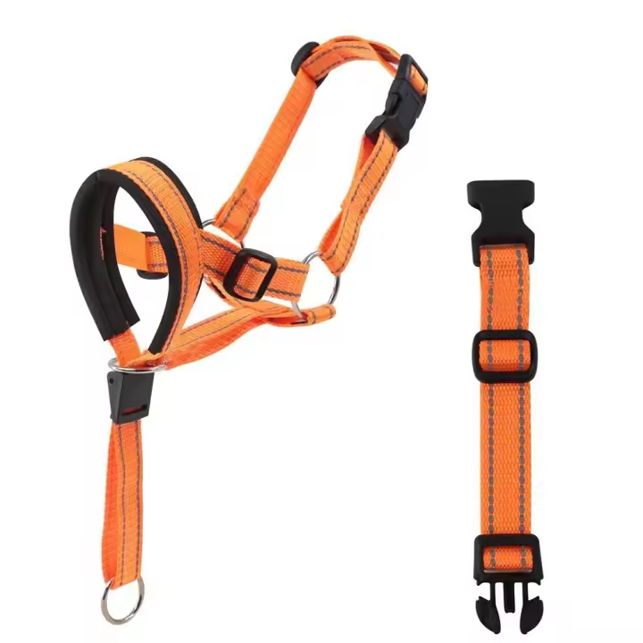 Mascarilla para perros pequeños, medianos y grandes, antiladridos, con Control de tirones, bozal, para mascotas - 1