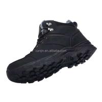 Nuevas botas de nieve antideslizantes de invierno de alta calidad para hombre, zapatos de senderismo impermeables de piel para exteriores, talla 48, precio bajo - details 10
