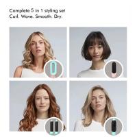 Secador de Peluo 5 en 1 Multistyle Diseño Nuevo, Estilizador de Peluo con Barril Rizado, Cepillo de Aire Caliente, Equipo de Belleza Multistyler - details 1