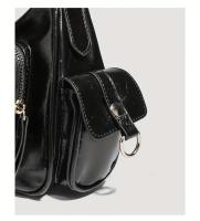 Bolso Cruzado Minimalista Cinturón Desmontable, Cierre de Cremallera, Lining de Poliéster, Bolso de Hombro para Casual y Commute - details 8