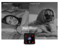 Minicámara IP X6 con Wifi, videocámara deportiva HD 1080P, inalámbrica, vigilancia de seguridad, batería integrada, visión nocturna, microcámaras inteligentes para el hogar - details 1