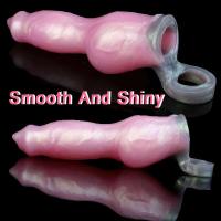 Leten YESBUY fantasía perro manga enorme nudo consolador vaina agrandamiento juguete sexual Anal próstata masajeador vaginal juguetes eróticos para adultos - details 10