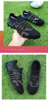 Botas de fútbol personalizadas originales FG para césped sintético al aire libre invierno verano Dropshipping Botines de Futbol Sepatu Bola - details 5