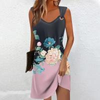 Vestido de verano sin mangas para mujer, vestidos estampados a la moda - details 4