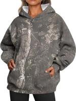 Sudadera con capucha holgada para mujer Moda coreana - details 6