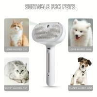 Peine para Mascotas Eliminador de Pelo de Gato y Perro Accesorio de Aseo Humedificante de Aerosol - details 2