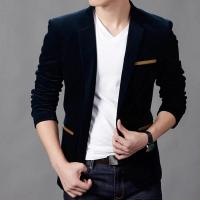 Traje de Blazer de Lujo para Hombres Otoño 2025 Ajuste Delgado Moda de Alta Calidad - details 8
