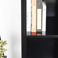 Archivador Estilo Industrial Armario de Almacenamiento con Llave Muebles de Oficina Negro - details 7