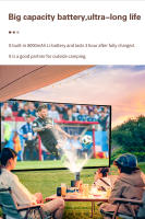 Toimei-proyector inteligente C2000 para cine en casa, 960x540P, compatible con proyección DLP de 1080P, 6000 lúmenes, WIFI, 5G, Android 9,0 - details 6
