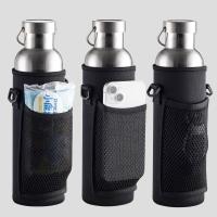 Bolsa de botella de agua portátil para deportes al aire libre, bolsas de taza de agua cruzadas, cubierta de taza de aislamiento multiusos - details 4